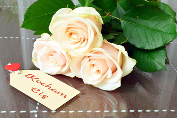 A bouquet of roses for a loved one. Valentine's Day. © shake_pl