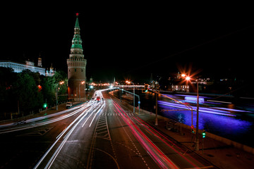 Fototapeta na wymiar night Kremlin