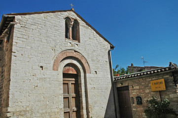 Spello,  la chiesa di San Martino - Umbria