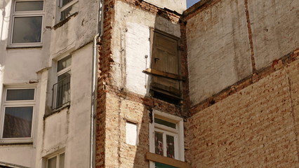 Exit to nowhere, door without stairs