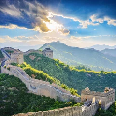 Foto op Canvas De Chinese muur © aphotostory