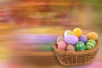Easter is a holiday in which one of the main symbols are eggs painted in different colors and are as colorful as possible.
