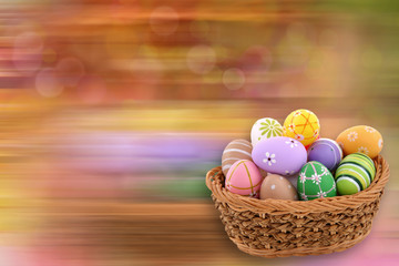Easter is a holiday in which one of the main symbols are eggs painted in different colors and are as colorful as possible.
