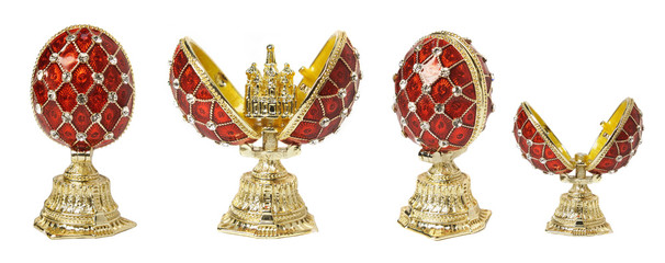 egg casket copy of Faberge