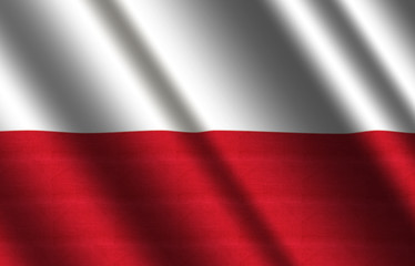 Flag of Poland..