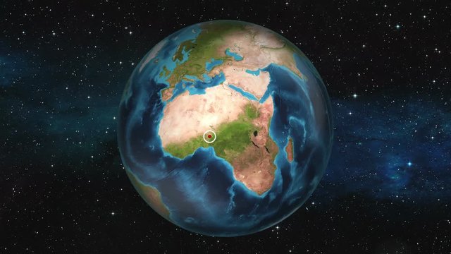 Earth Zoom In - Abuja, Nigeria