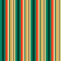 Obraz premium Seamless stripes pattern vector background geometric design with colorful vertical lines vintage retro art