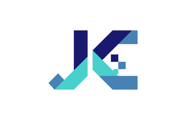 JC Digital Ribbon Letter Logo