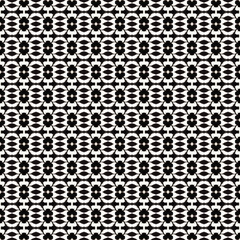 Geometric pattern in repeat. Fabric print. Seamless background, mosaic ornament, ethnic style.