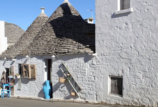 Trulli houses in Alberobello, Apulla Italy