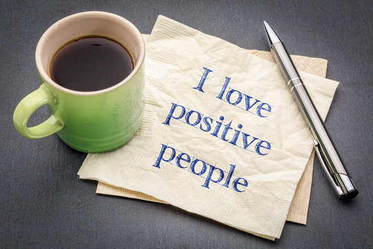 I love positive people note