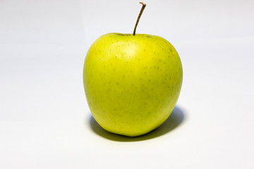 Green apple isolated on white background 