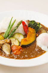 彩り野菜のカレー