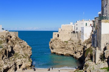 Fototapeta na wymiar Polignano a mare - Apulla, Puglia Italy