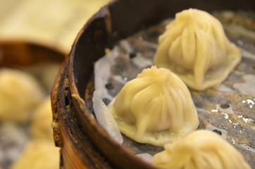 Traditional soup dumpling Xiao Long Bao