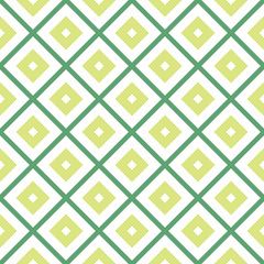Fabric print. Geometric pattern in repeat. Seamless background, mosaic ornament, ethnic style.