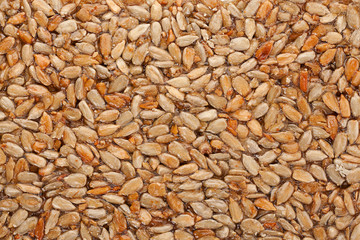 Sunflower seeds in sugar