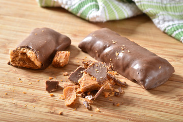 Butter crunch candy  bar
