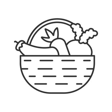 Vegetable Basket by Glenda Zuckerman-saigonsouth.com.vn
