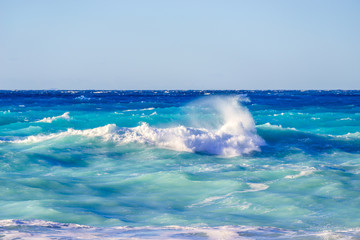 Kathisma beach in Lefkas Greece