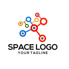 space logo vectors template 