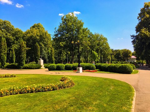 Park in Vaslui Rum&auml;nien