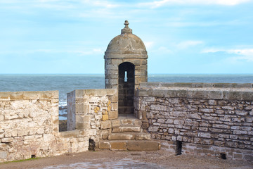 Sqala du Port, fort of Essaouira in Morocco, high resolution picture