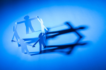 creativity of team five in light © silentgunman