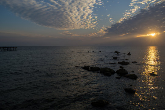 Sunrise at St. st. Konstantin and Elena