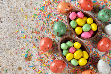 Fototapeta na wymiar Easter sweets