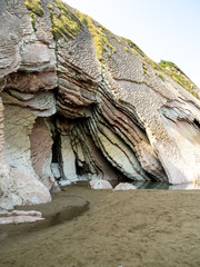 Spanien - Baskenland - Zumaia - Itzurun Flysch