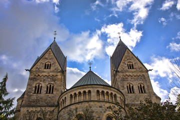 Fototapeta na wymiar Marienkirche in Schwerte, Nordrhein-Westfalen