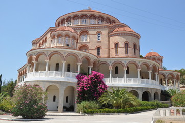 Greece, Aegena island, Cathedral Of Saint Nectarios