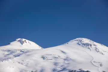 Fototapeta na wymiar Mount Elbrus, Caucasus Mountains, Russia