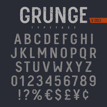 Grunge Font 005