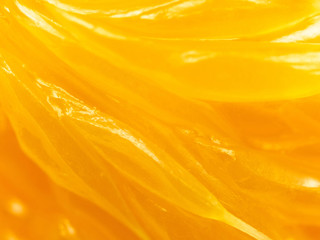macro photo of orange pulp. Texture of orange