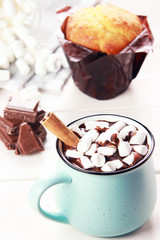 marshmallows in cocoa