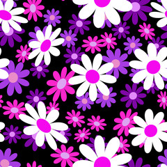 abstract flowers pink08
