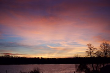 Fototapeta premium Purple Sunrise