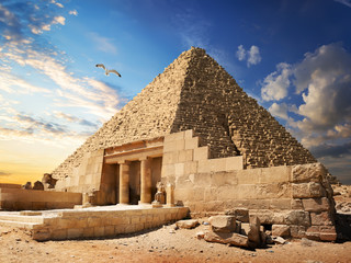 Pyramid near Giza - obrazy, fototapety, plakaty