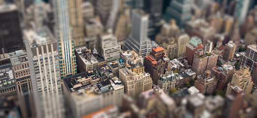 New York effet maquette