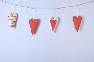 Mother's Day, Women's Day, Wedding Day, Happy st Valentines Day, 14th February concept. Vintage love symbols, rustic style.