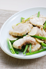 Fish Fillets with Spring Onion and Ginger