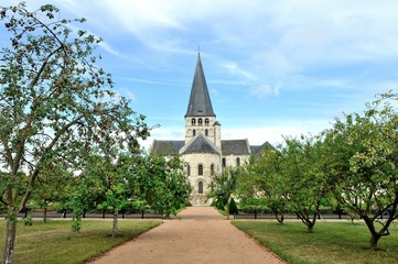 abbazia di San Giorgio di Boscherville, Rouen, Francia