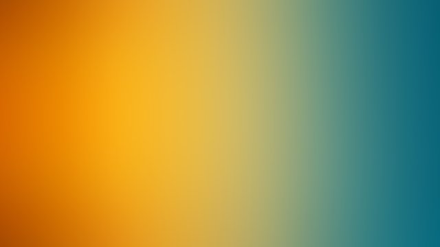Abstract gradient blur background orange and green color