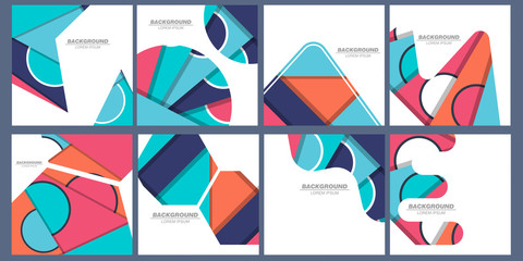 Brochure design template vector. Flyers annual report business magazine poster and portfolio