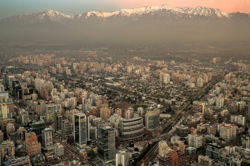Santiago de Chile skyline