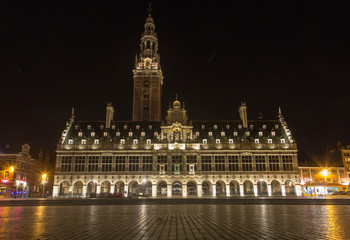 Fototapeta na wymiar Ladeuze plein Leuven