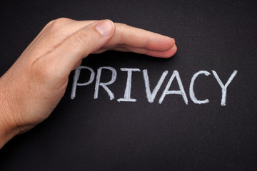 Privacy. Security of personal data
