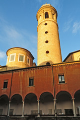 Obraz premium Ravenna, la Basilica di San Vitale dal Museo Nazionale di Ravenna